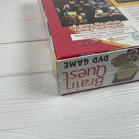 Brain Quest DVD Game Ages 6-8 Grades 1-3 NEW & SEALED - Picture 3 of 3